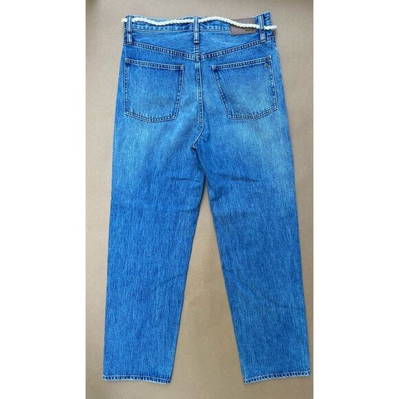 Madewell The Dadjean In Kingshill Wash With Removable Rope Belt - Picture 5 of 5